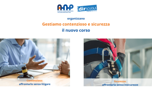 “Gestiamo contenzioso e sicurezza”: pubblicata la registrazione del webinar conclusivo del corso ANP – Dirscuola